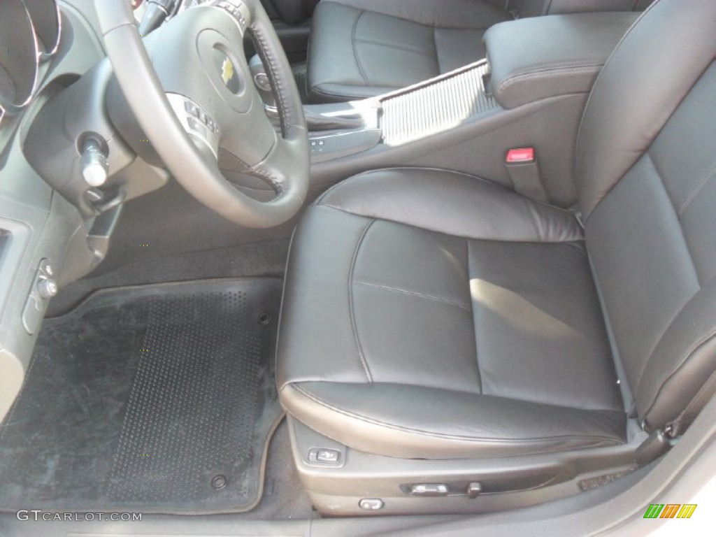 Ebony Interior 2012 Chevrolet Malibu LTZ Photo #53356852