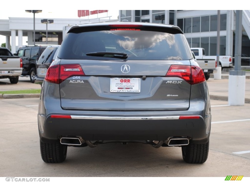 2011 MDX Advance - Polished Metal Metallic / Ebony photo #6