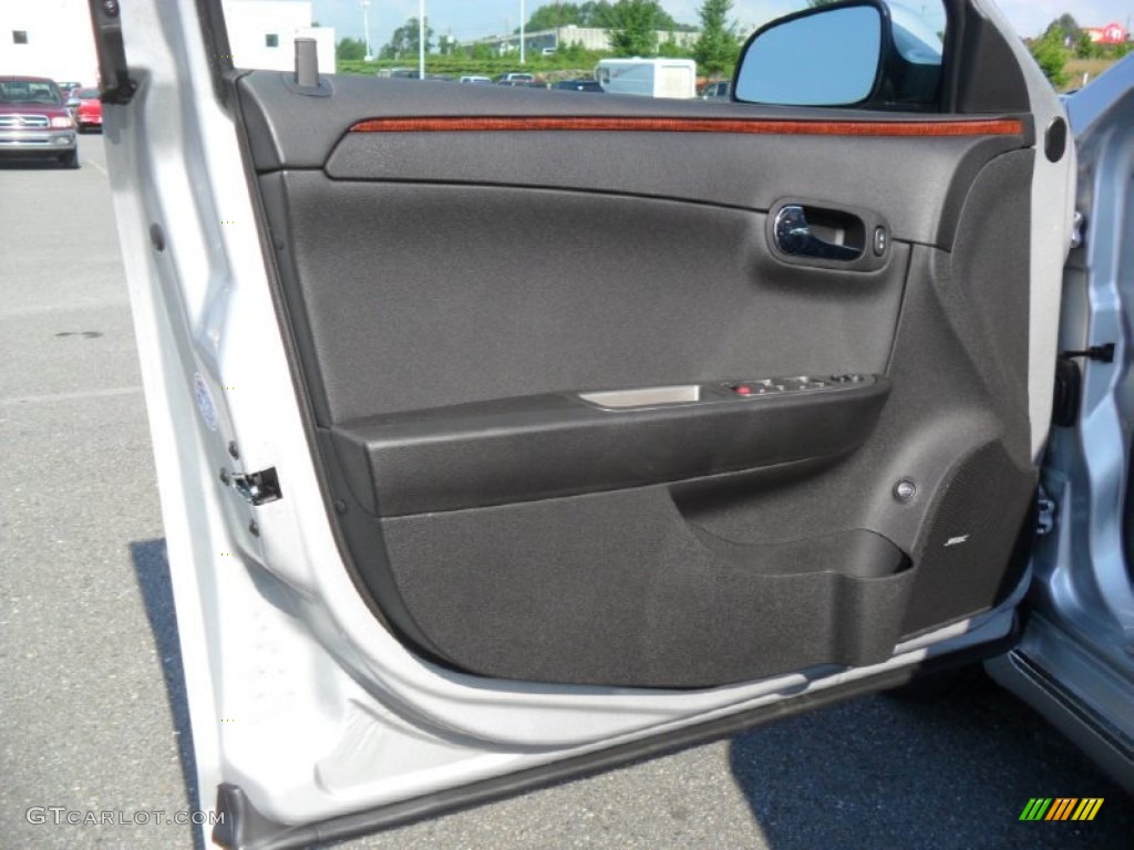 2012 Chevrolet Malibu LTZ Ebony Door Panel Photo #53356879