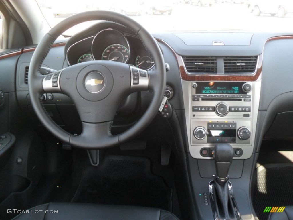 2012 Chevrolet Malibu LTZ Ebony Dashboard Photo #53356936