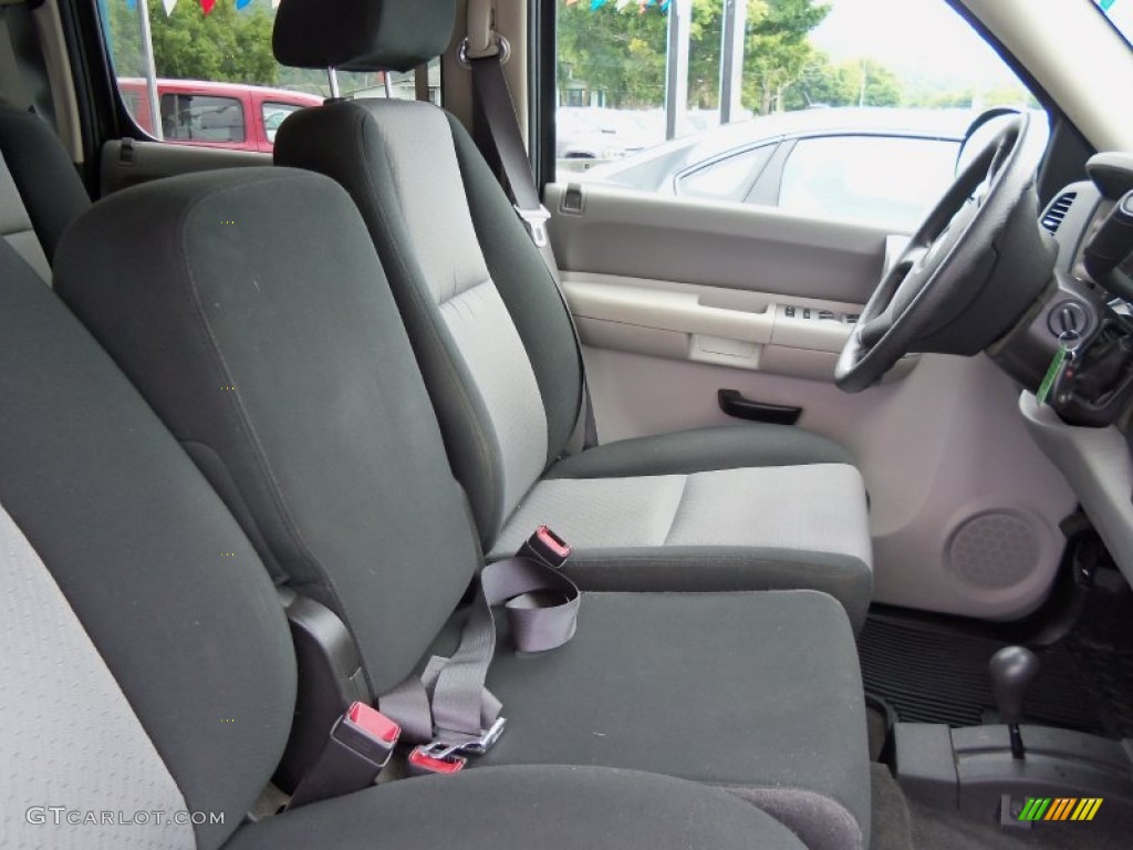 Dark Titanium Interior 2009 Chevrolet Silverado 2500HD LS Crew Cab 4x4 Photo #53357305