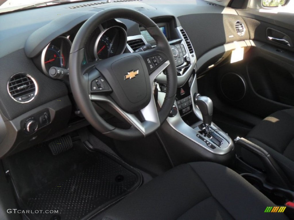 Jet Black Interior 2012 Chevrolet Cruze Eco Photo #53357335