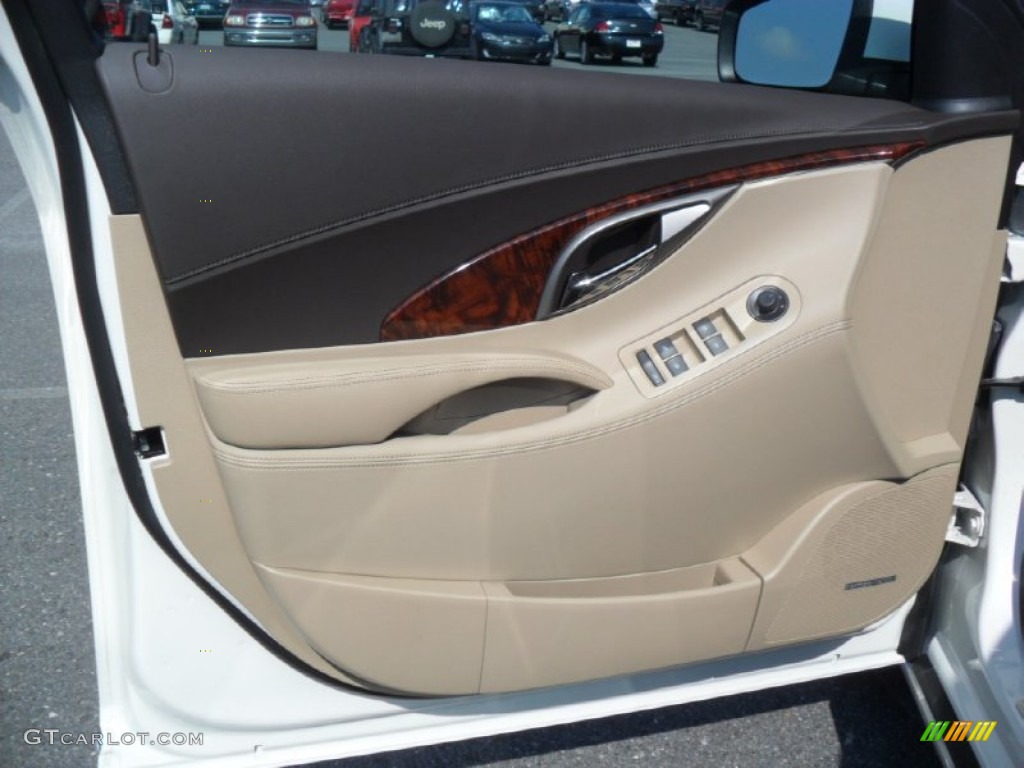 2012 Buick LaCrosse FWD Cashmere Door Panel Photo #53357413