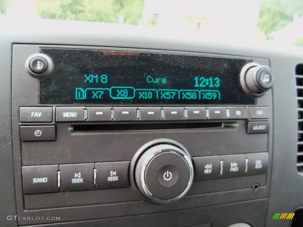 2009 Chevrolet Silverado 2500HD LS Crew Cab 4x4 Audio System Photo #53357430