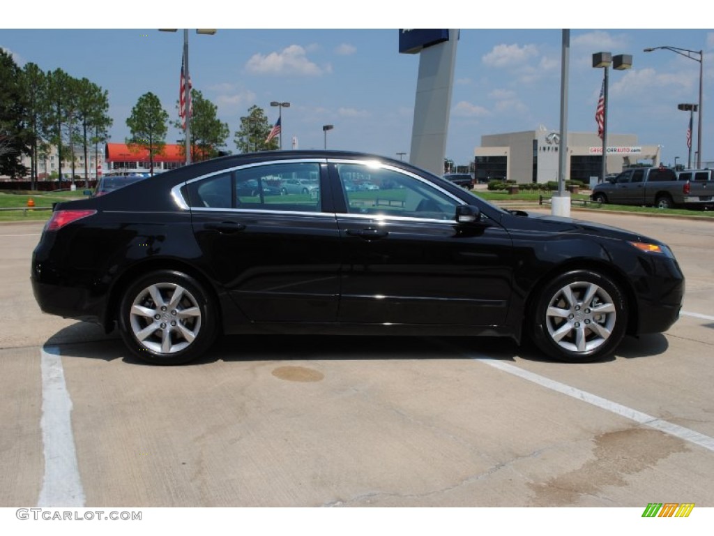 Crystal Black Pearl 2012 Acura TL 3.5 Technology Exterior Photo #53357512