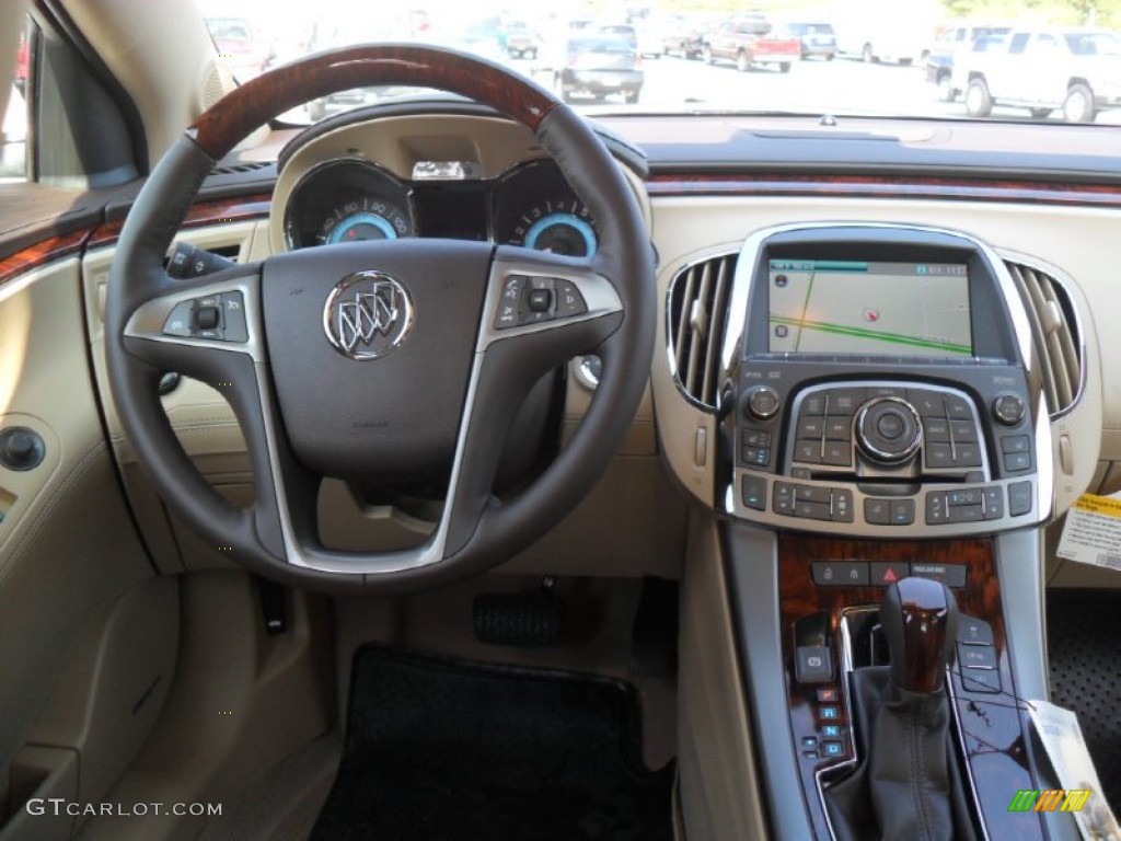 2012 Buick LaCrosse FWD Cashmere Dashboard Photo #53357533