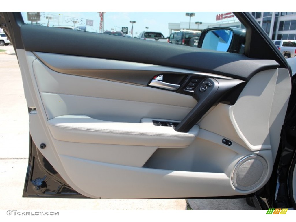 2012 Acura TL 3.5 Technology Parchment Door Panel Photo #53357569