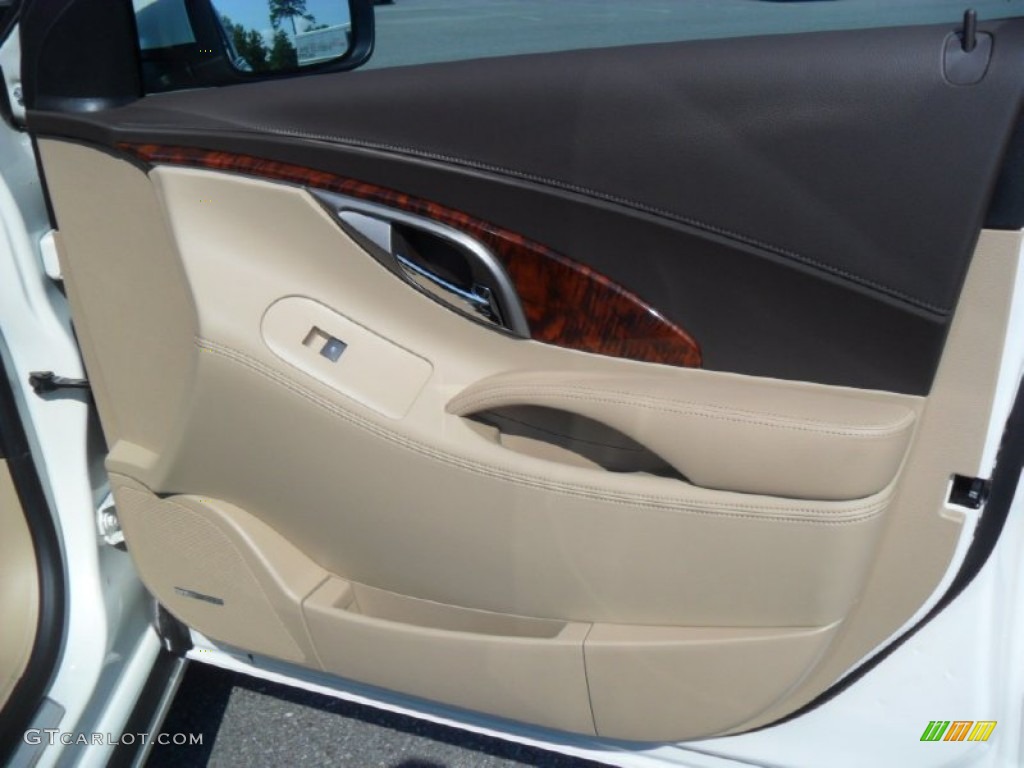 2012 Buick LaCrosse FWD Cashmere Door Panel Photo #53357605