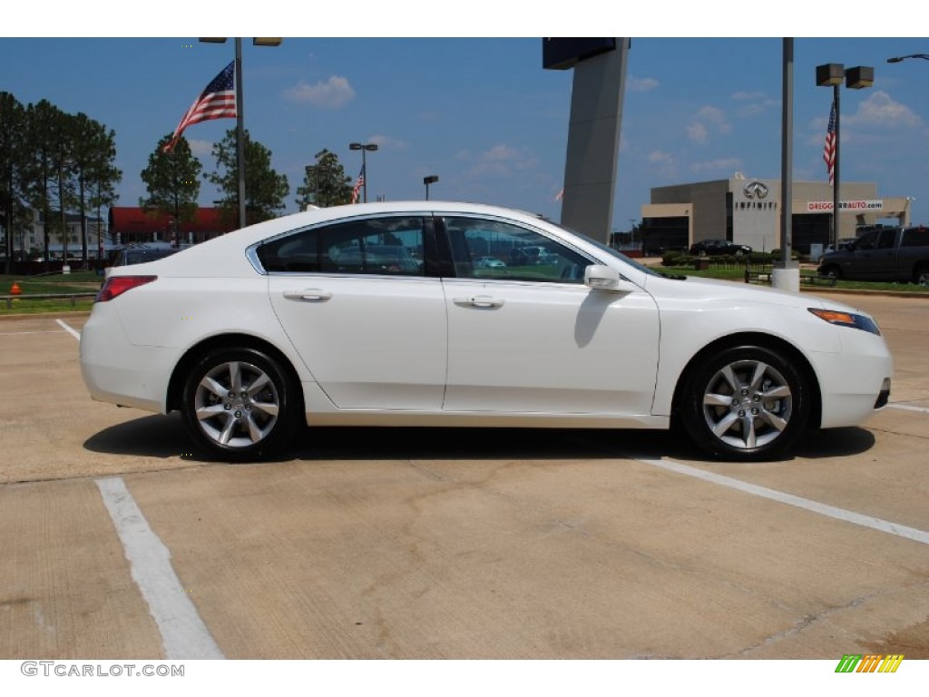 Bellanova White Pearl 2012 Acura TL 3.5 Technology Exterior Photo #53357779