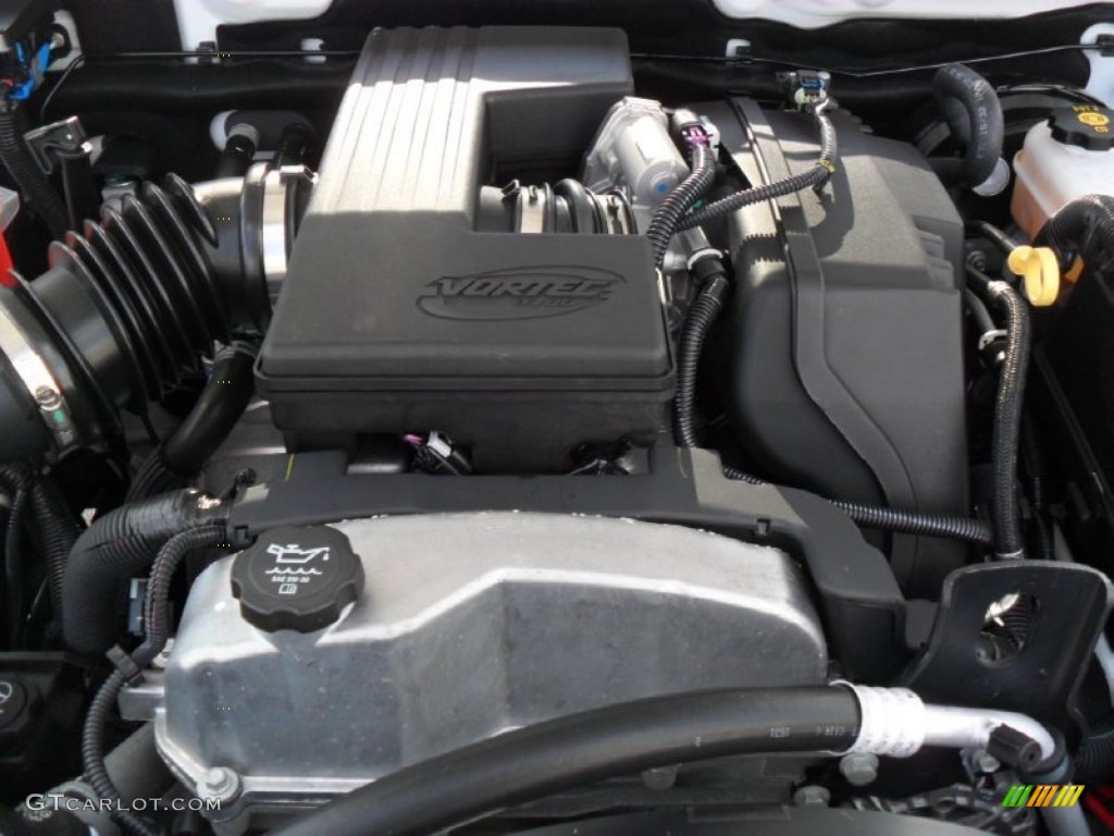 2012 Chevrolet Colorado LT Crew Cab 4x4 3.7 Liter DOHC 20-Valve Vortec 5 Cylinder Engine Photo #53358292
