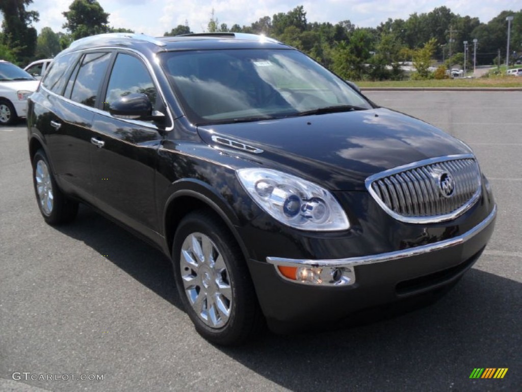 Carbon Black Metallic 2012 Buick Enclave FWD Exterior Photo #53358346