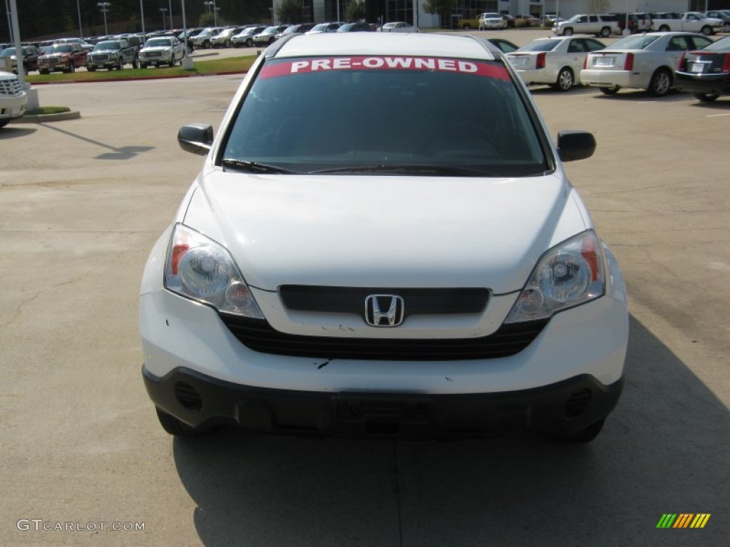 2008 CR-V LX - Taffeta White / Gray photo #8