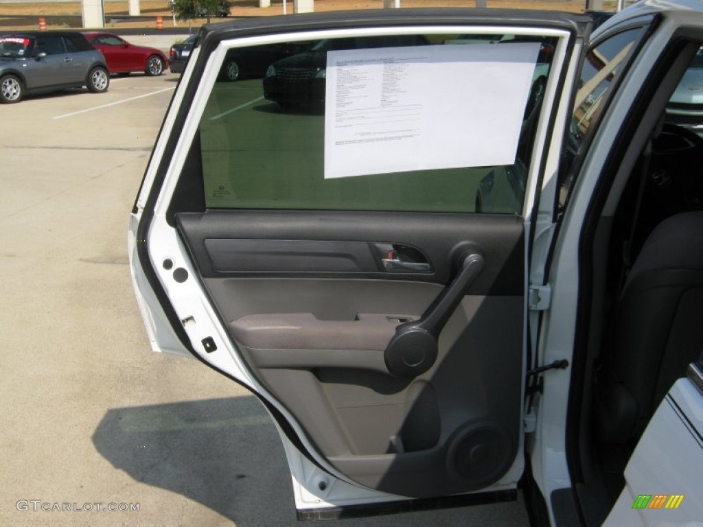 2008 CR-V LX - Taffeta White / Gray photo #16