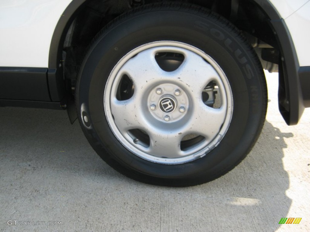 2008 CR-V LX - Taffeta White / Gray photo #19