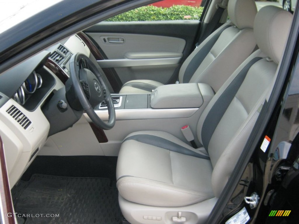 Sand Interior 2009 Mazda CX-9 Grand Touring Photo #53359321