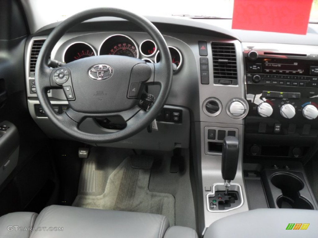 2011 Tundra SR5 Double Cab 4x4 - Barcelona Red Metallic / Graphite Gray photo #15