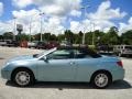 2009 Clearwater Blue Pearl Chrysler Sebring Touring Convertible  photo #2