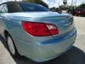 2009 Clearwater Blue Pearl Chrysler Sebring Touring Convertible  photo #9