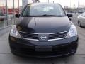 2009 Super Black Nissan Versa 1.8 S Sedan  photo #2