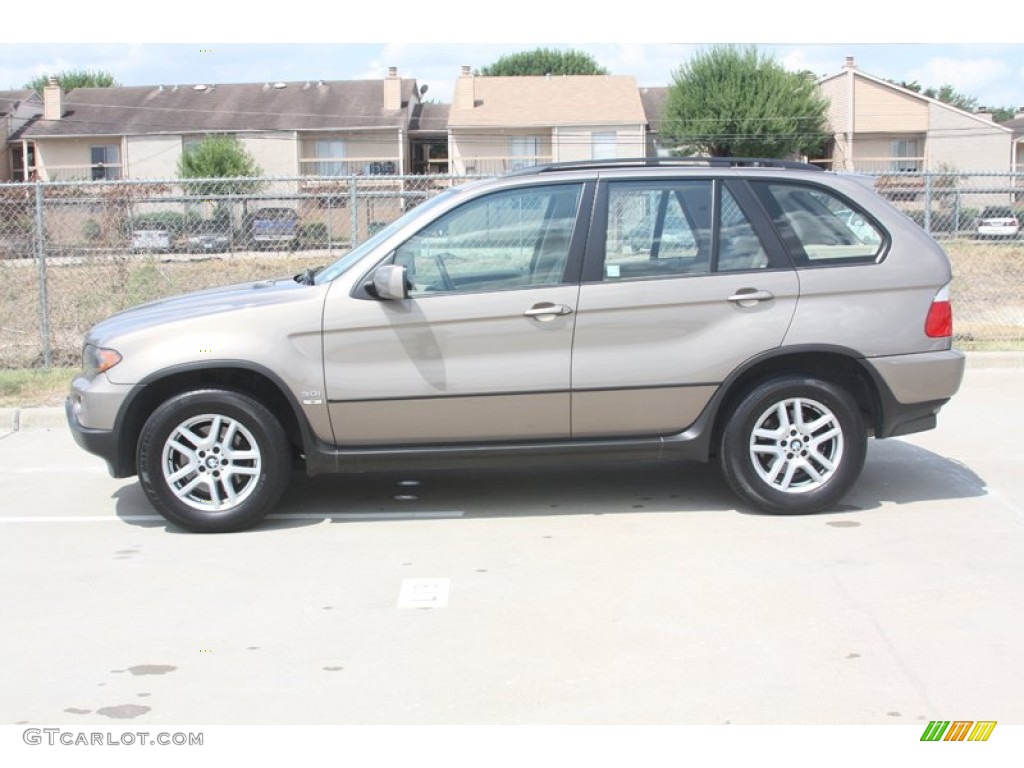 2006 X5 3.0i - Kalahari Beige Metallic / Beige photo #13