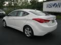 Pearl White - Elantra Limited Photo No. 13