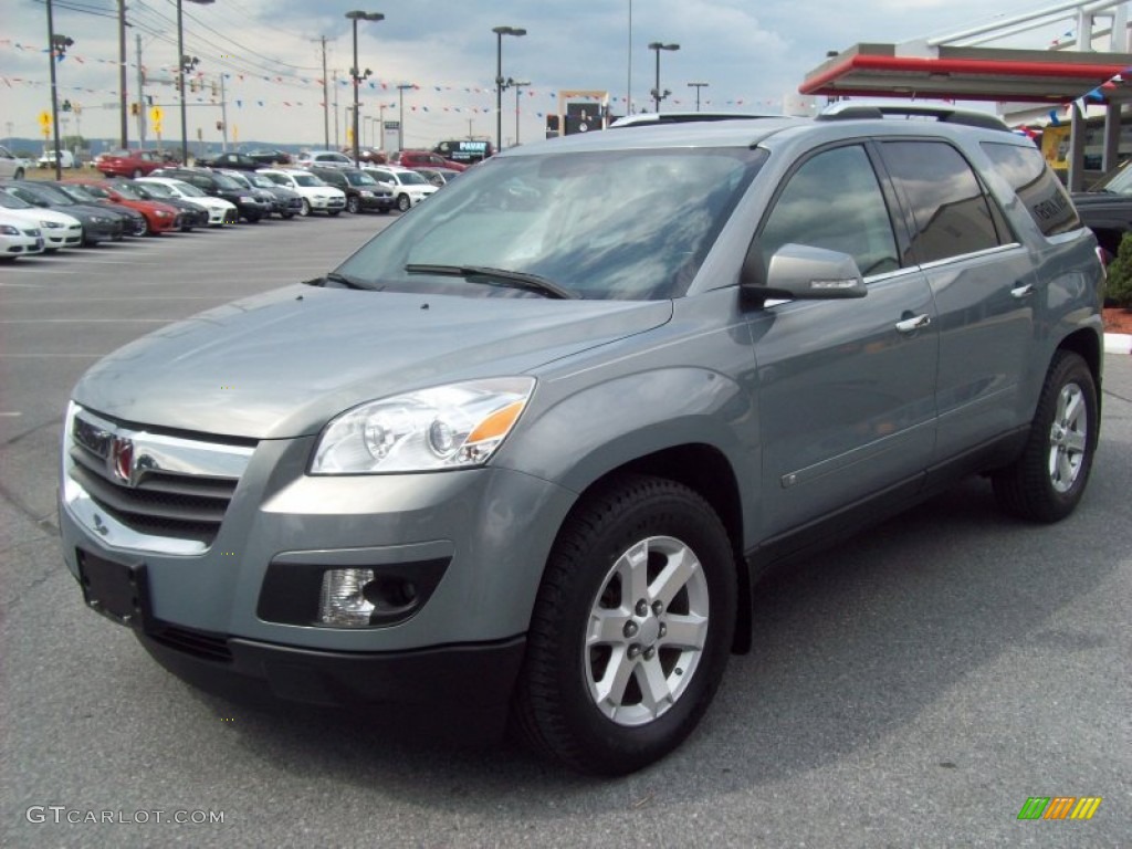 2008 Outlook XR AWD - Ocean Mist / Black photo #1