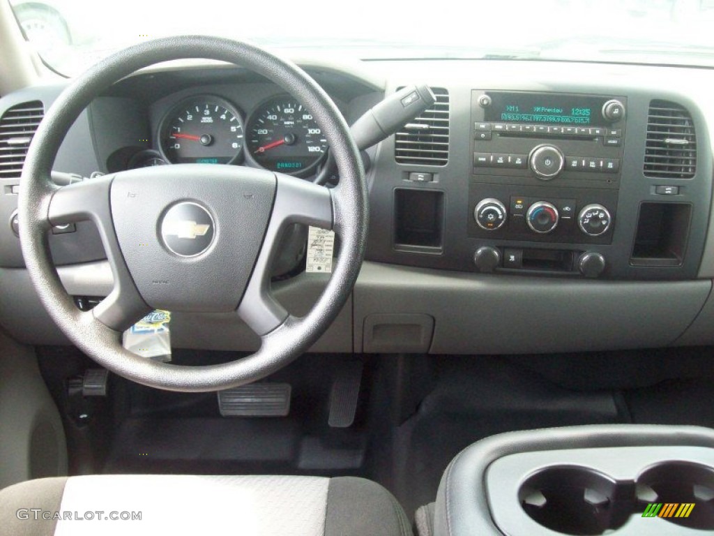 2009 Chevrolet Silverado 1500 Extended Cab Dark Titanium Dashboard Photo #53362378
