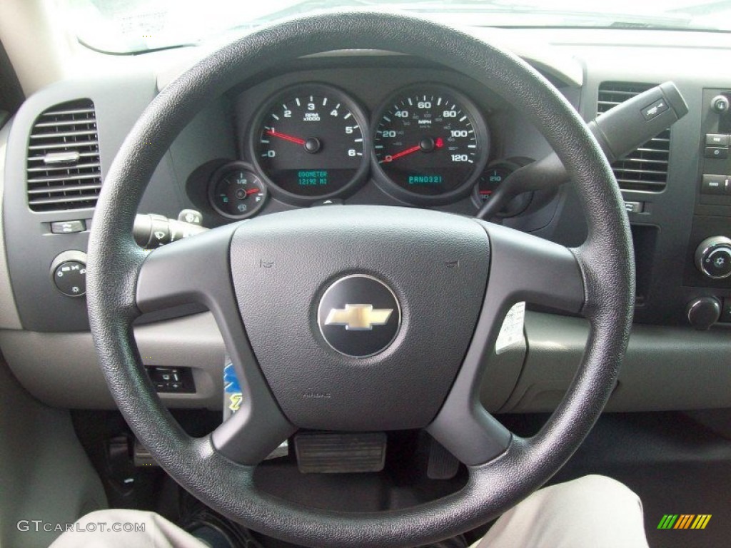 2009 Silverado 1500 Extended Cab - Summit White / Dark Titanium photo #23