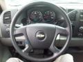 Dark Titanium 2009 Chevrolet Silverado 1500 Extended Cab Steering Wheel