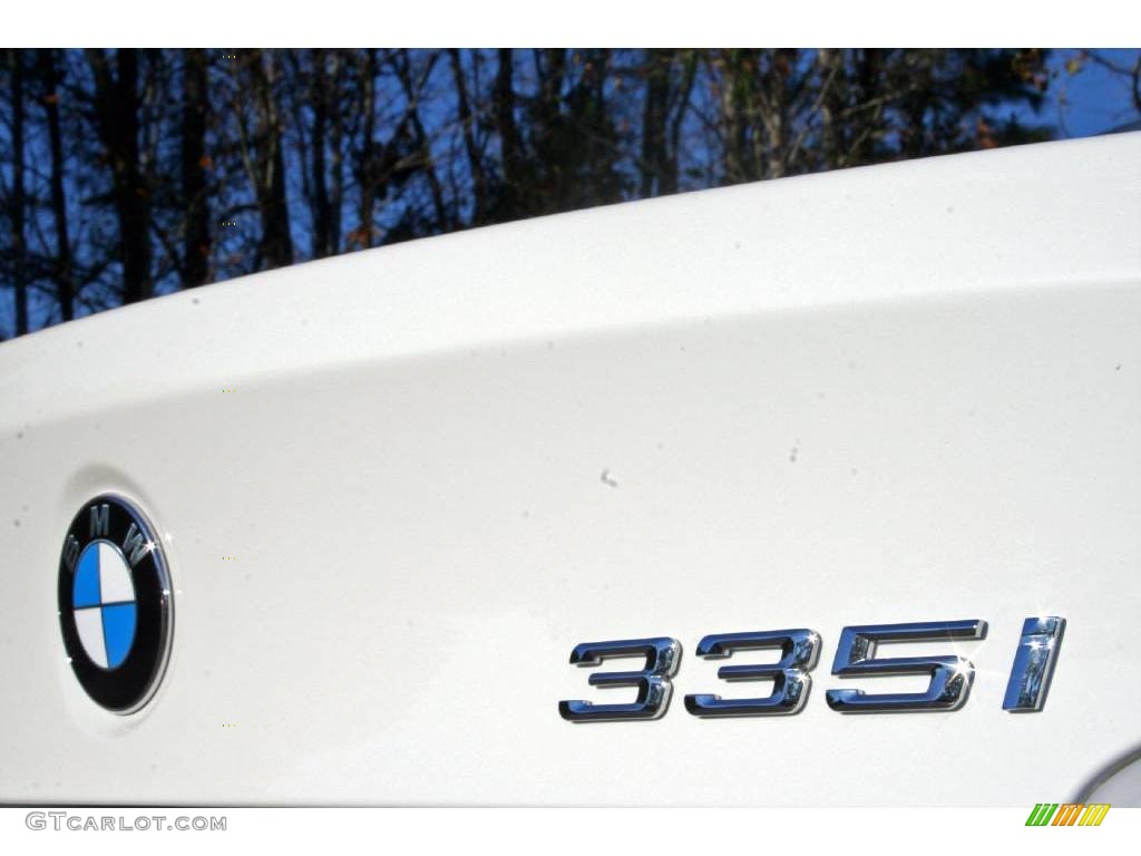 2008 3 Series 335i Sedan - Alpine White / Beige photo #21