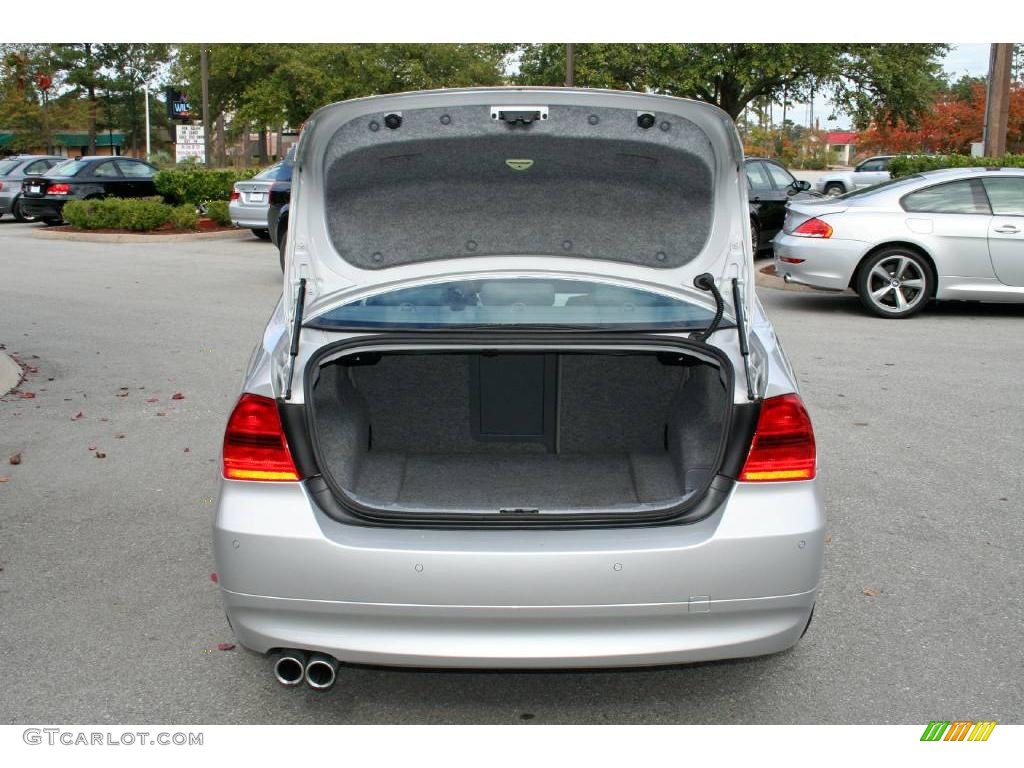 2008 3 Series 328i Sedan - Titanium Silver Metallic / Gray Dakota Leather photo #13