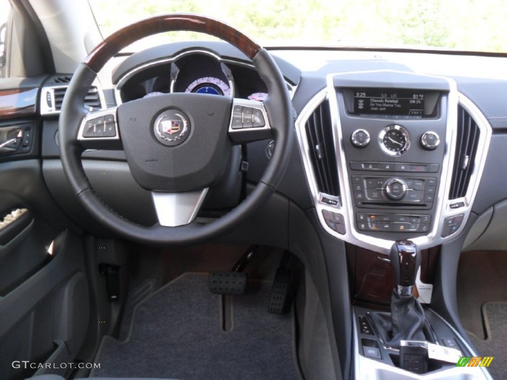 2012 Cadillac SRX Luxury Titanium/Ebony Dashboard Photo #53365055