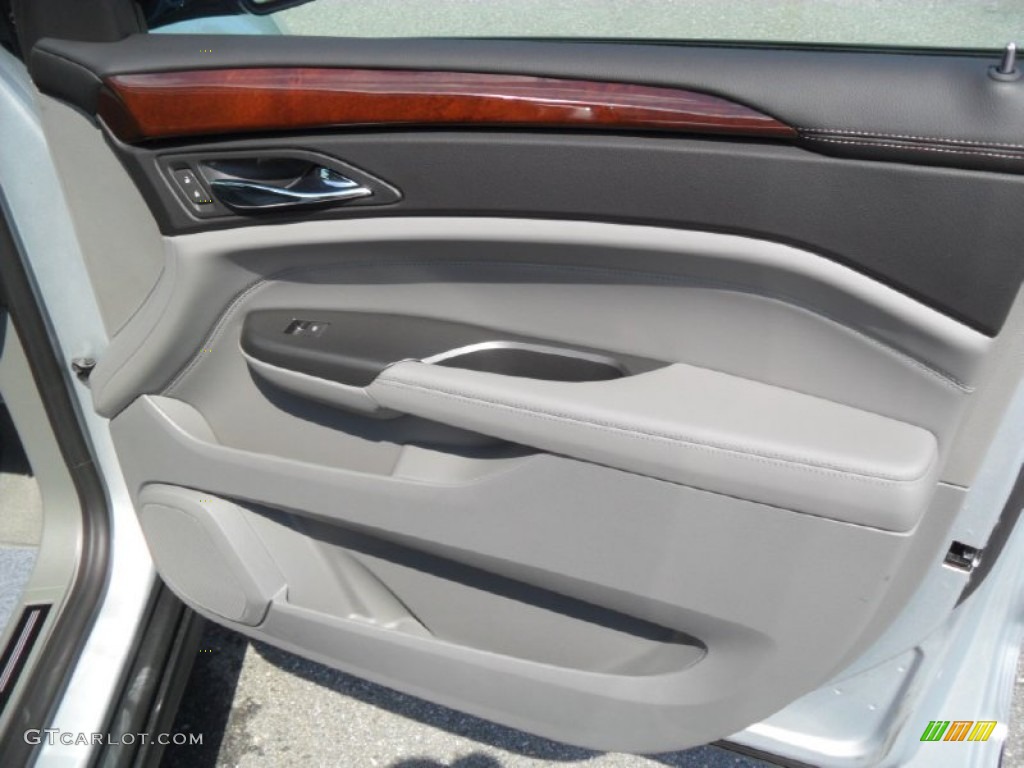 2012 Cadillac SRX Luxury Titanium/Ebony Door Panel Photo #53365139