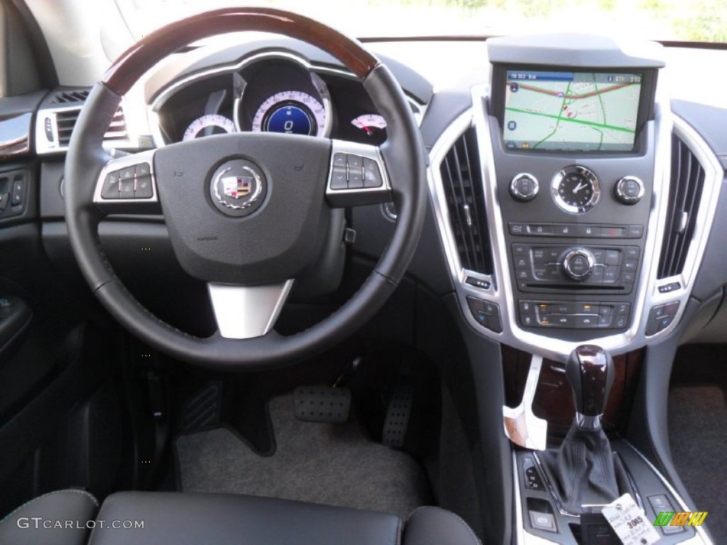 2012 Cadillac SRX Performance Ebony/Ebony Dashboard Photo #53365472