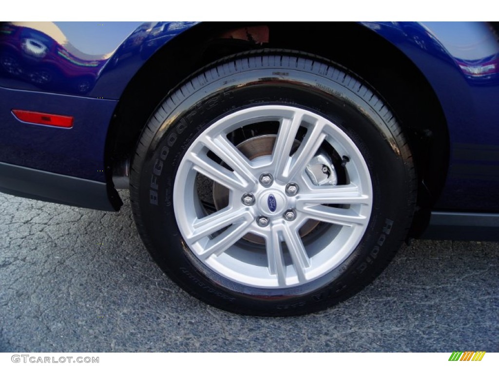 2012 Mustang V6 Coupe - Kona Blue Metallic / Charcoal Black photo #14