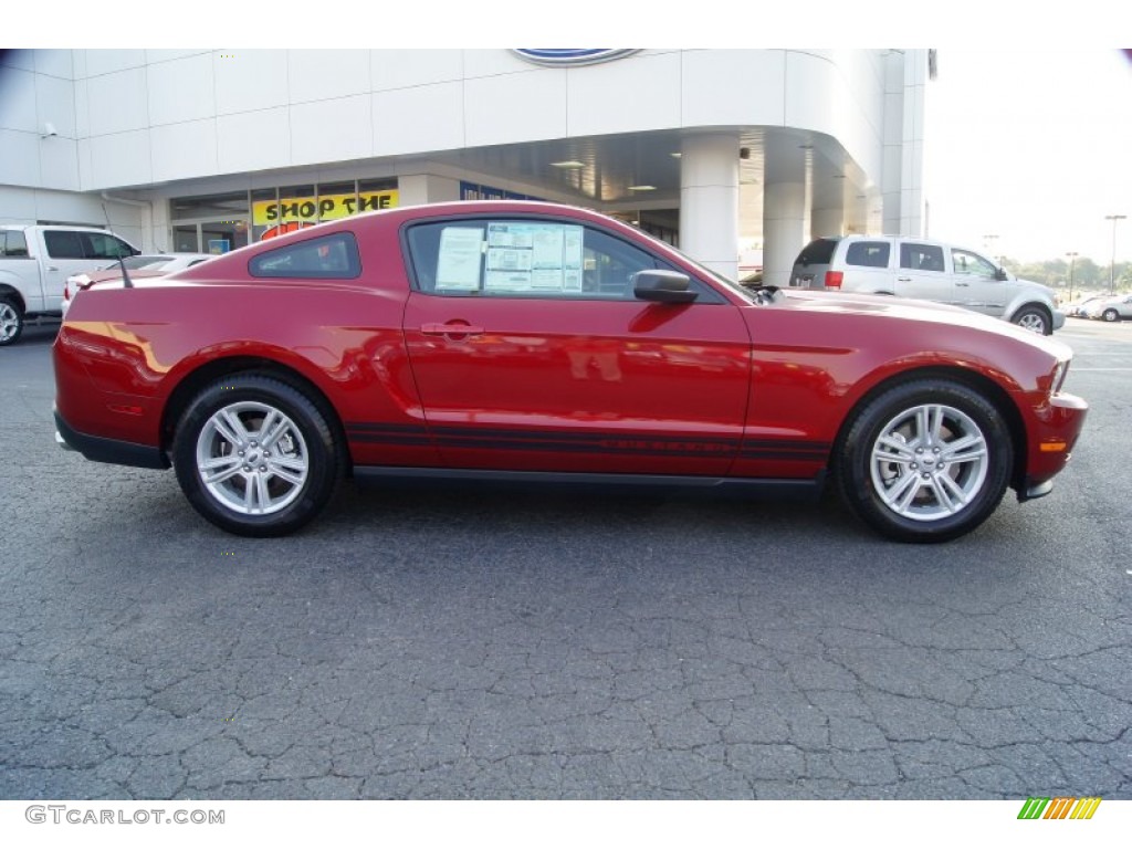 Red Candy Metallic 2012 Ford Mustang V6 Coupe Exterior Photo #53366396