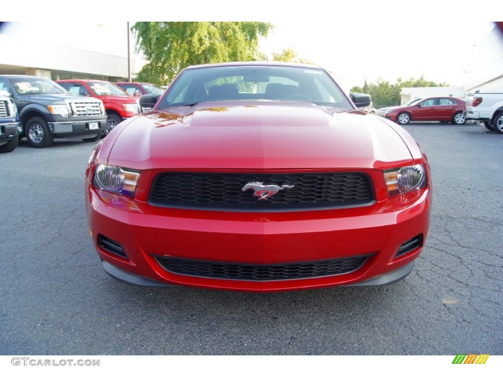 Red Candy Metallic 2012 Ford Mustang V6 Coupe Exterior Photo #53366477