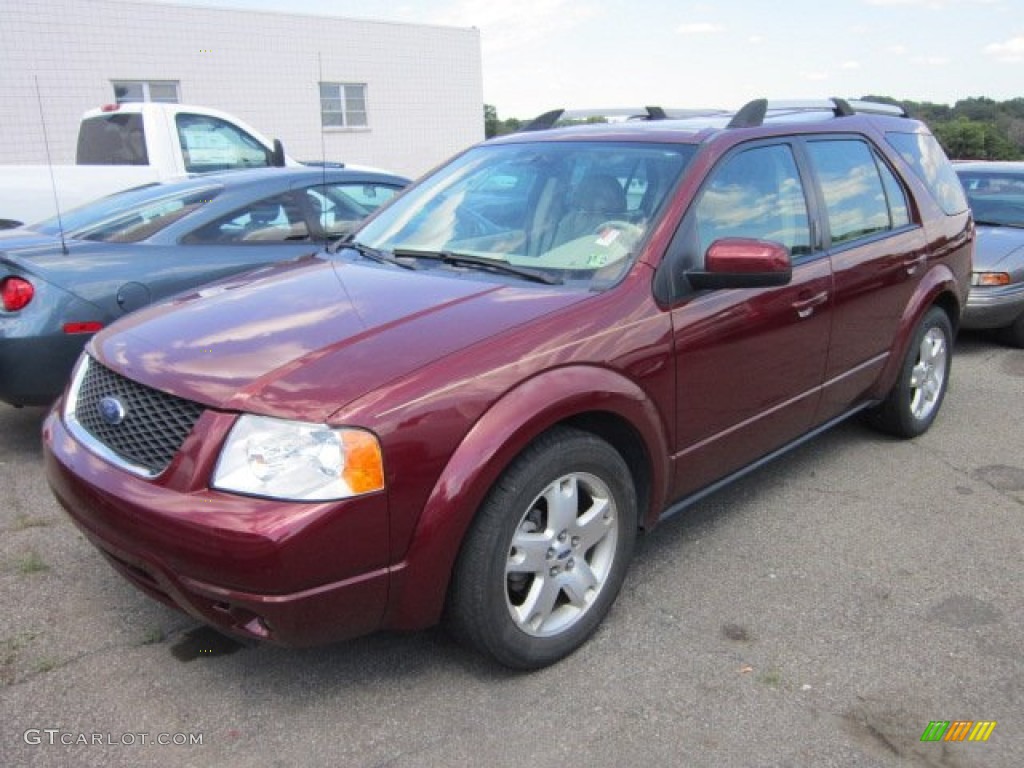 Red Fire Metallic 2007 Ford Freestyle Limited AWD Exterior Photo #53366501