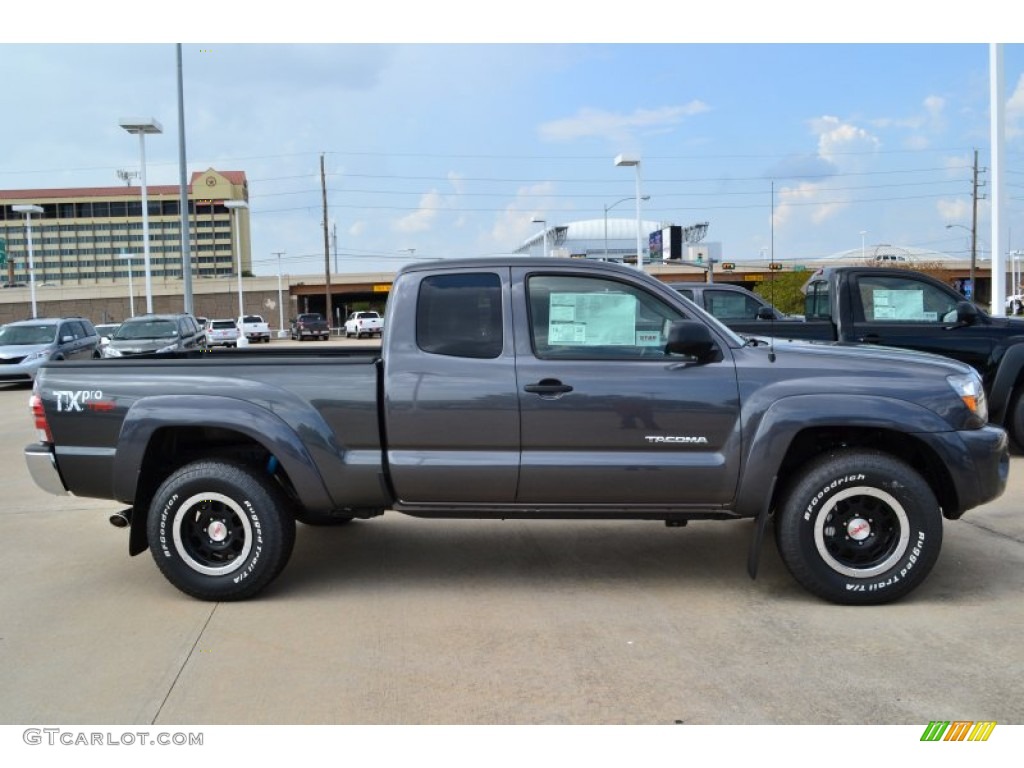 Magnetic Gray Metallic 2011 Toyota Tacoma TX Pro Access Cab 4x4 Exterior Photo #53366711