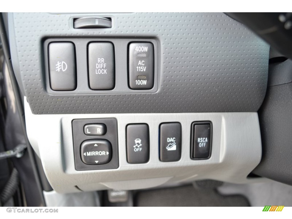 2011 Toyota Tacoma TX Pro Access Cab 4x4 Controls Photo #53366798