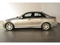 2008 Palladium Silver Metallic Mercedes-Benz C 350 Sport  photo #3