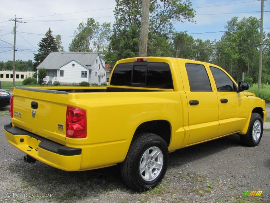 Detonator Yellow 2007 Dodge Dakota SLT Quad Cab 4x4 Exterior Photo #53369510