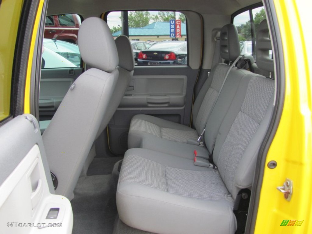 Medium Slate Gray Interior 2007 Dodge Dakota Slt Quad Cab