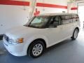 2010 White Suede Ford Flex SE  photo #1