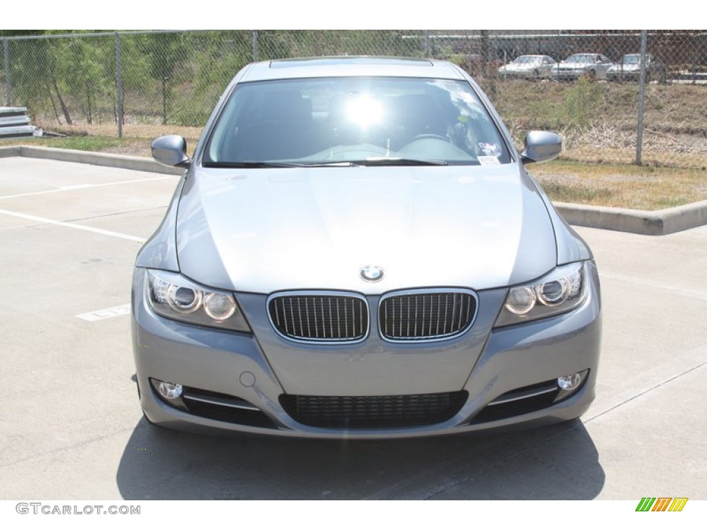 2011 3 Series 335i Sedan - Space Gray Metallic / Black Dakota Leather photo #11