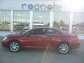 2010 Inferno Red Crystal Pearl Chrysler Sebring Limited Hardtop Convertible  photo #2