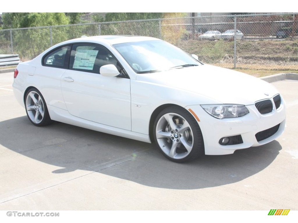 2011 3 Series 335i Coupe - Alpine White / Black Dakota Leather photo #8