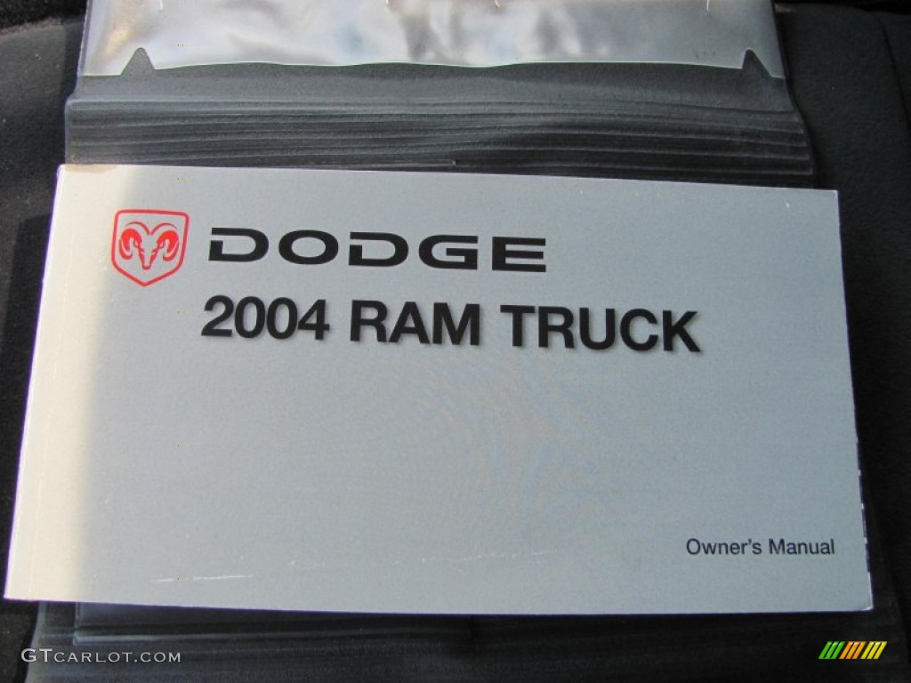 2004 Dodge Ram 2500 SLT Regular Cab 4x4 Books/Manuals Photo #53371607