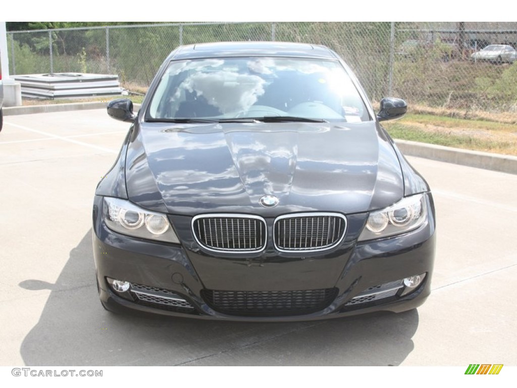 2011 3 Series 335d Sedan - Black Sapphire Metallic / Black Dakota Leather photo #11