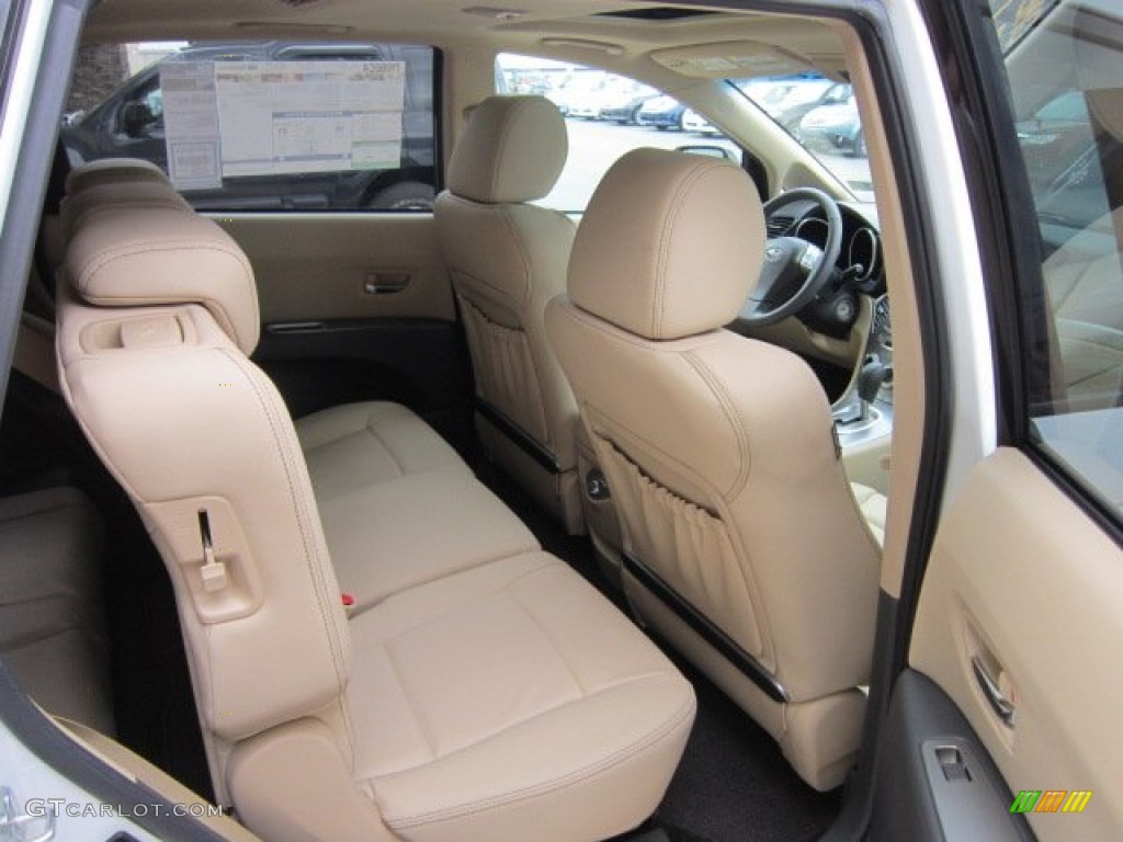 Desert Beige Interior 2011 Subaru Tribeca 3.6R Limited Photo #53371811